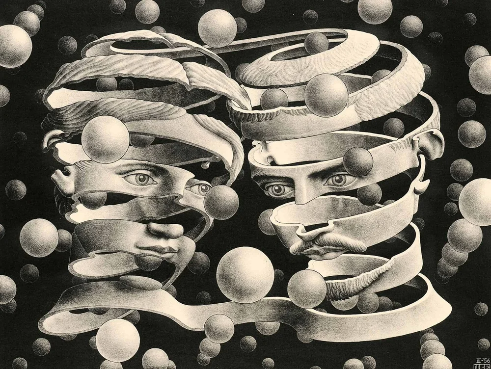 Fine, Art: M.C. Escher — Inherent Bummer Fine, Art: M.C. Escher — Inherent Bummer